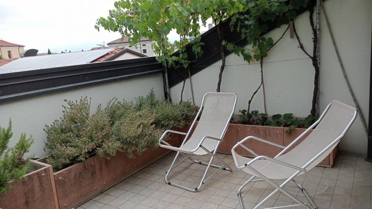 Ferienwohnung Attico Di Marisa Codroipo Exterior foto